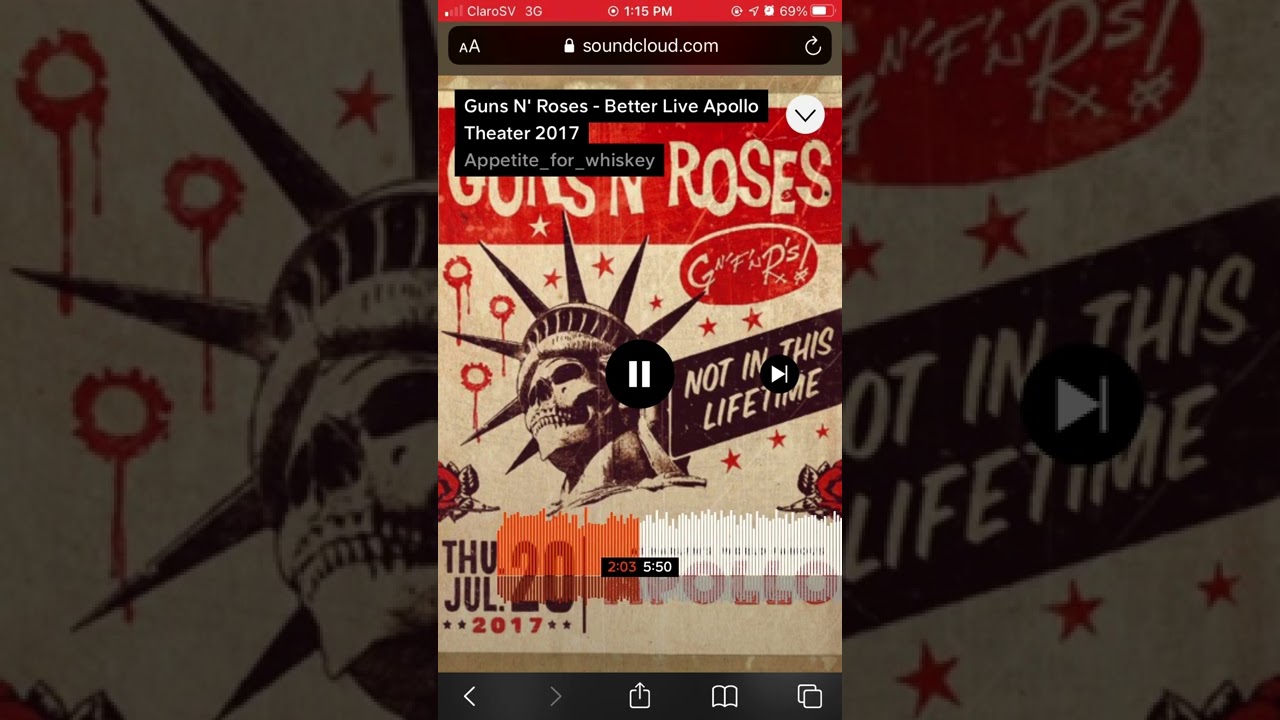 Better - Guns N’ Roses (Live in Apollo Theater)