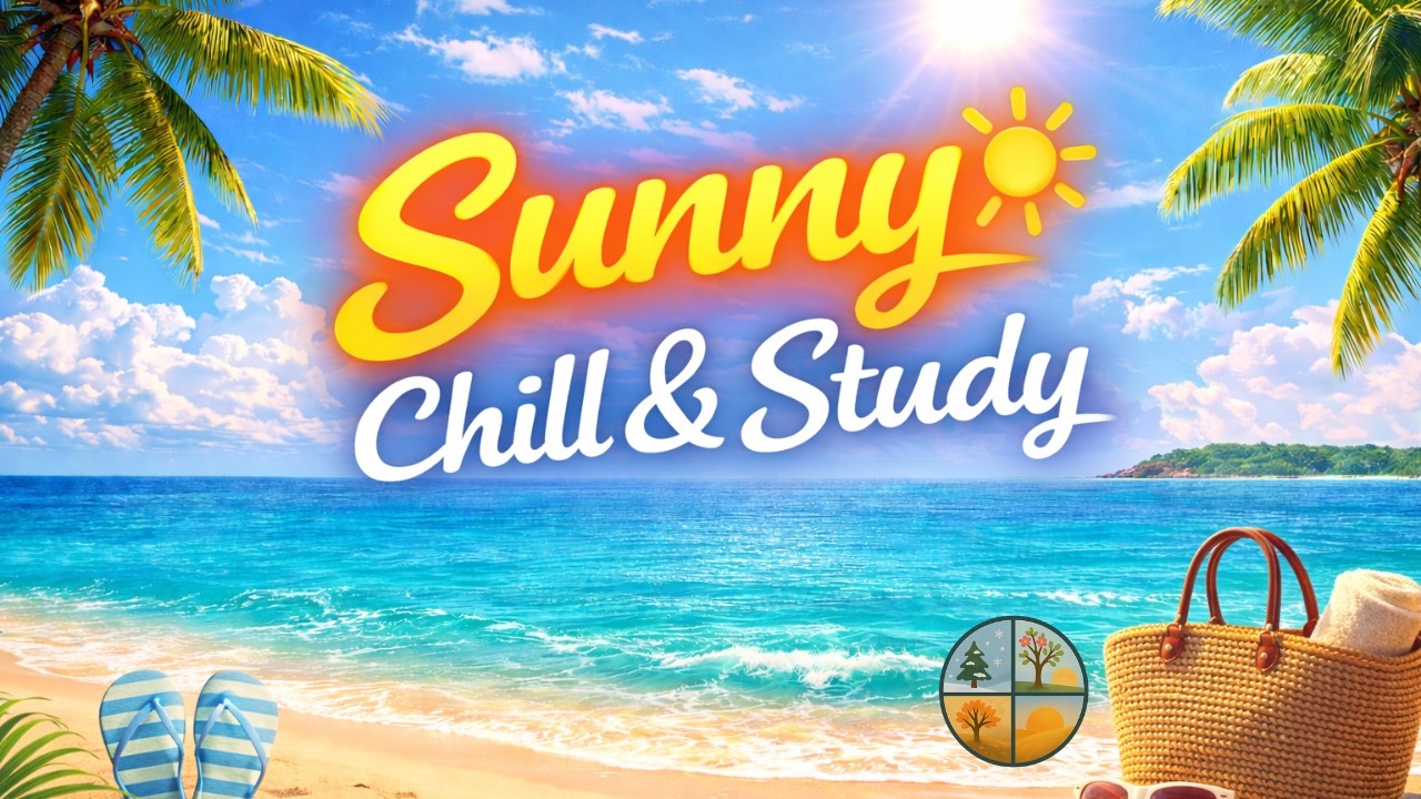 Sunny Vibes ☀️ Happy Summer Music to Focus & Feel Good