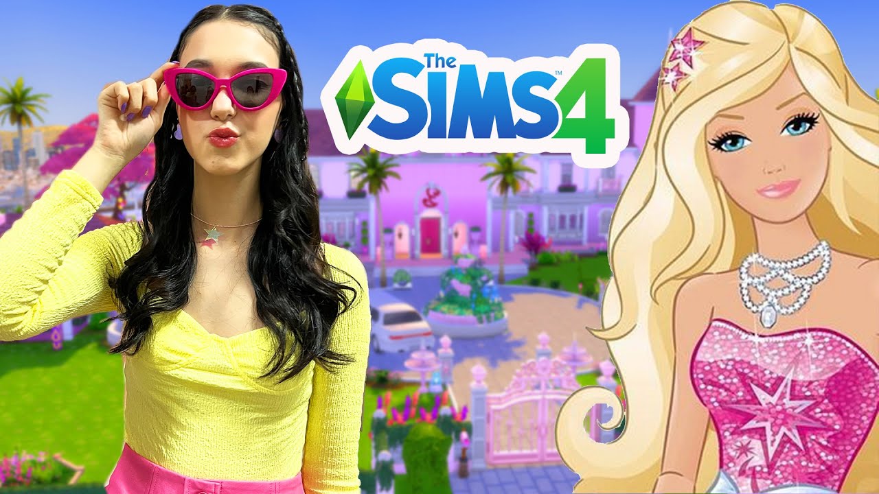 Fizemos a Barbie e sua Casa Nova no The Sims 4 | Luluca Games
