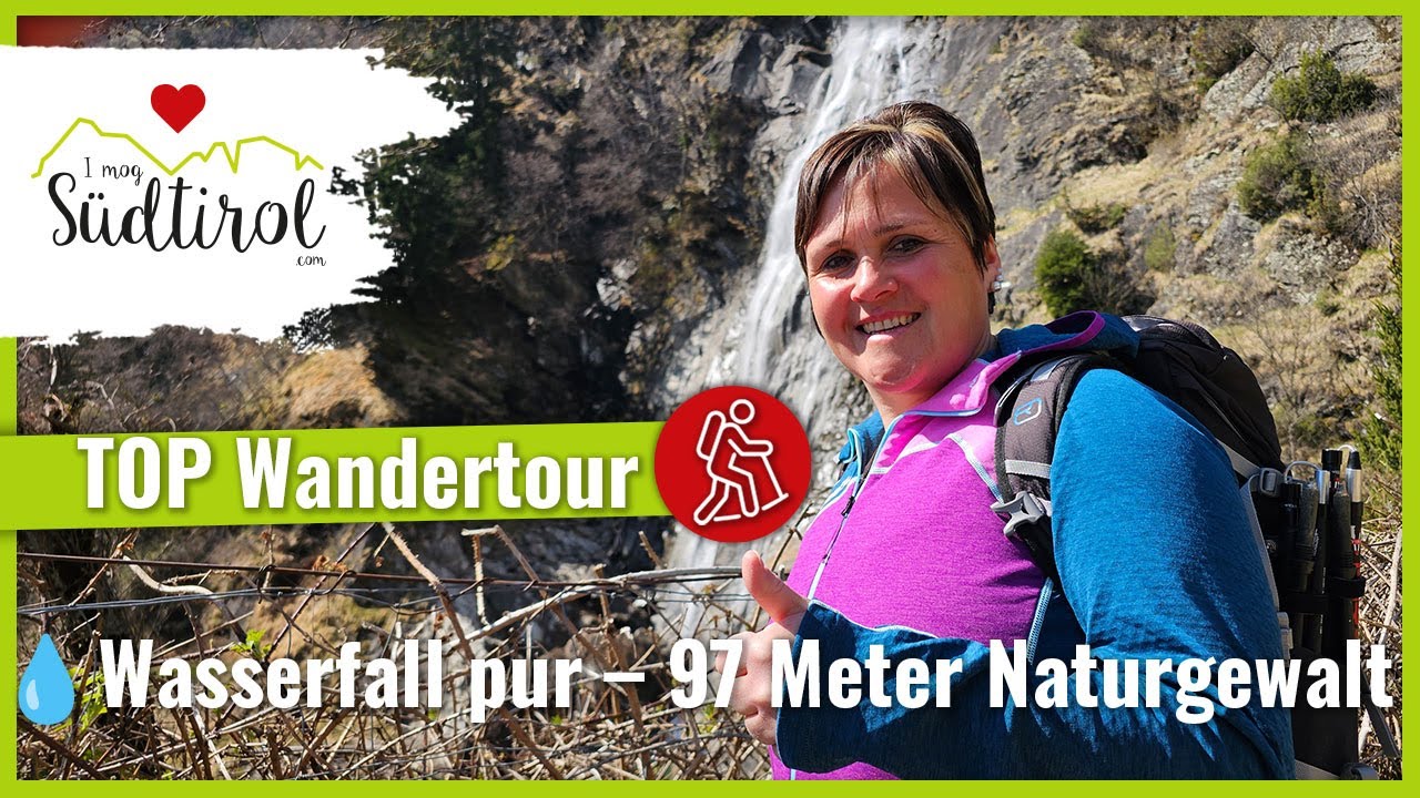 Entdecke den atemberaubenden Partschinser Wasserfall in Südtirol 💧Südtirols Highlight