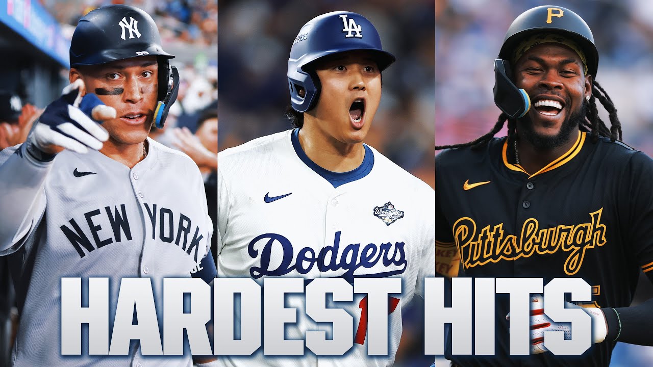 Самый сильный удар в эпоху Statcast произошёл в сезоне 2025 года! 🔥 (Самые сильные удары в MLB в ...