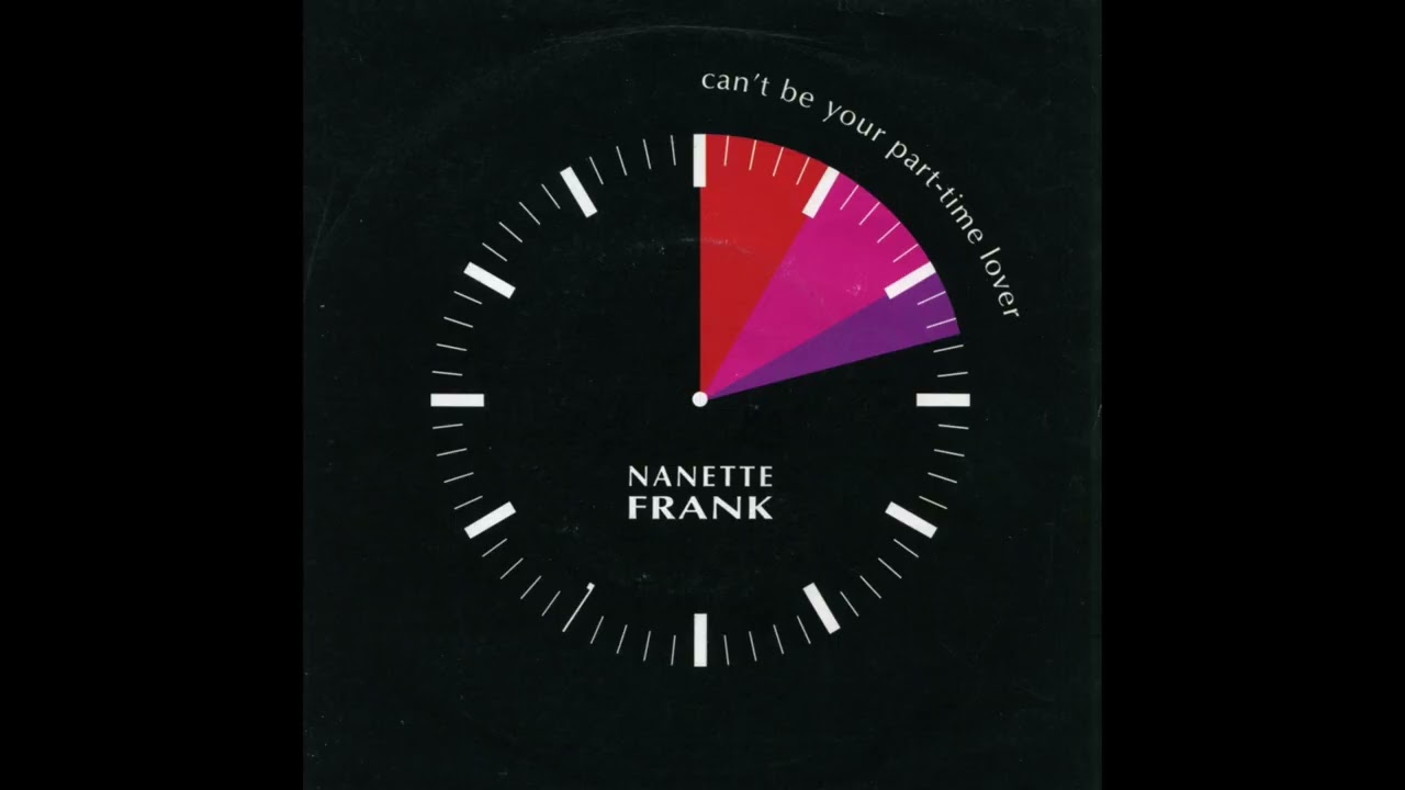 NANETTE FRANK / CAN'T BE YOUR PART TIME LOVER / 1986 / A-SIDE / 7'' VINYL / 80'S