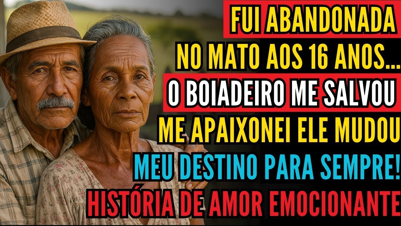 HISTÓRIA REAL 👵💔 FUI ABANDONADA NO MATO… UM BOIADEIRO ME SALVOU E MUDOU MEU DESTINO PARA SEMPRE!