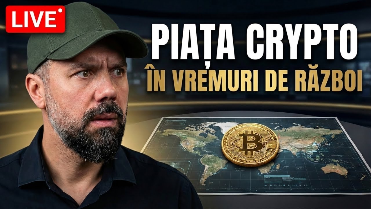 Bitcoin vs Razboi. Ce urmeaza pentru spatiul Crypto? Invitati: @StoeanStefan  si @CryptoAceYT