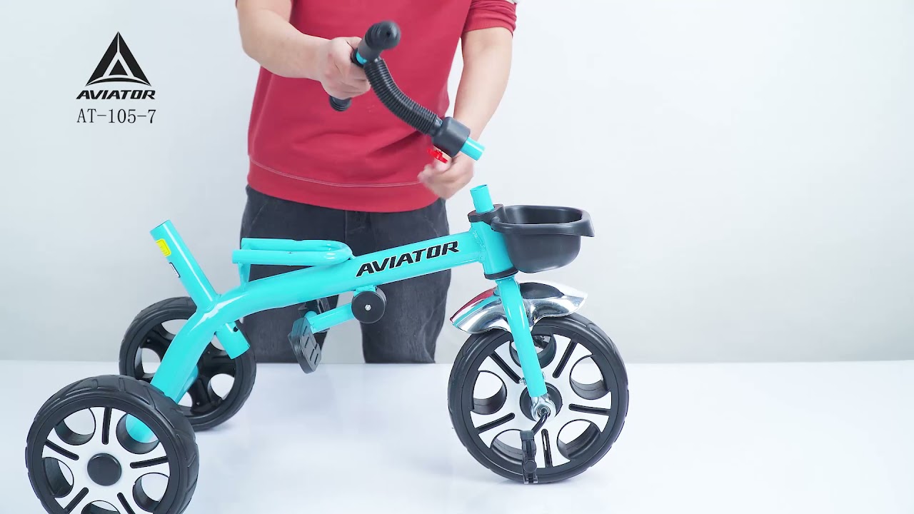 CARA MERAKIT SEPEDA RODA TIGA AVIATOR 105-7