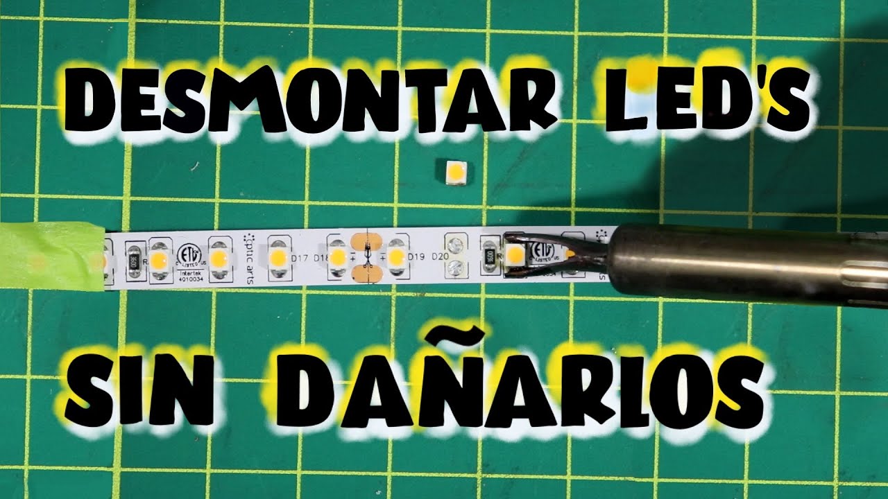 Punta cautin para desmontar LED´s sin dañarlos, reparar led  @todoinventostv #110 shorts