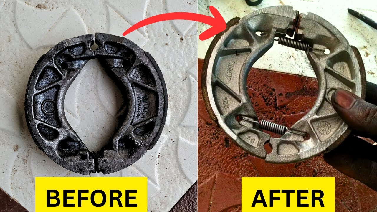 How to Change Brake Shoe in Bikes | Yamaha FZ V2.0 | Suku Vlogs