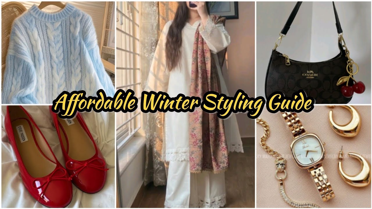 How To Style Everyday Winter Fits | Basic Styling Tips For Winters