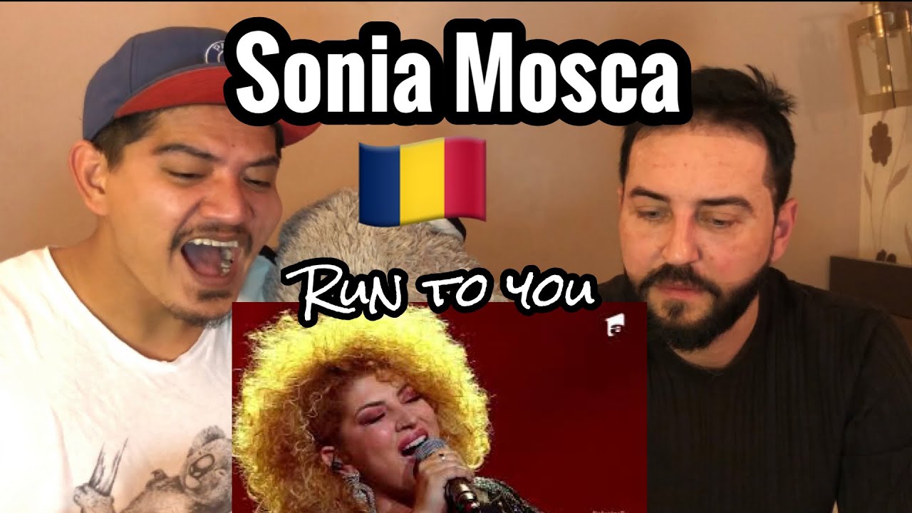 Singer Reacts| Sonia Mosca - Run to You| X Factor Romania| First Time!