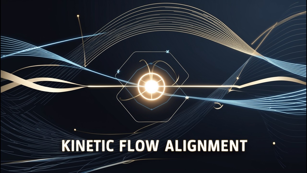 Kinetic Flow Alignment | 7.07 Hz Theta + 40 Hz Gamma Grid for Motion, Balance & Neural Timing
