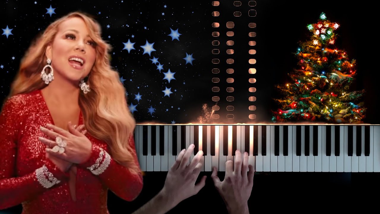 Mariah Carey - All I Want for Christmas Is You - Piano Cover + Sheet Music
