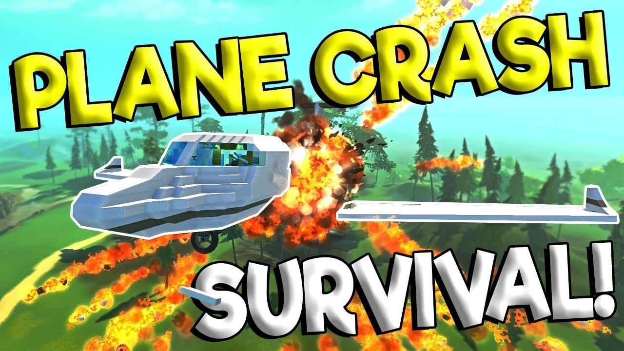 PLANE CRASH SURVIVAL & MORE DESTRUCTION! - Scrap Mechanic Update Gameplay