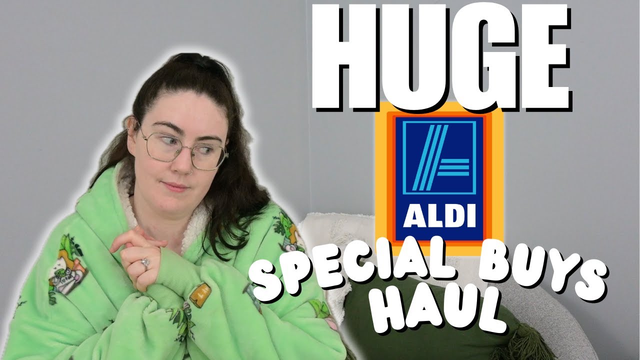 Aldi Specials Haul | A FULL YEAR'S WORTH OF ALDI SPECIALS