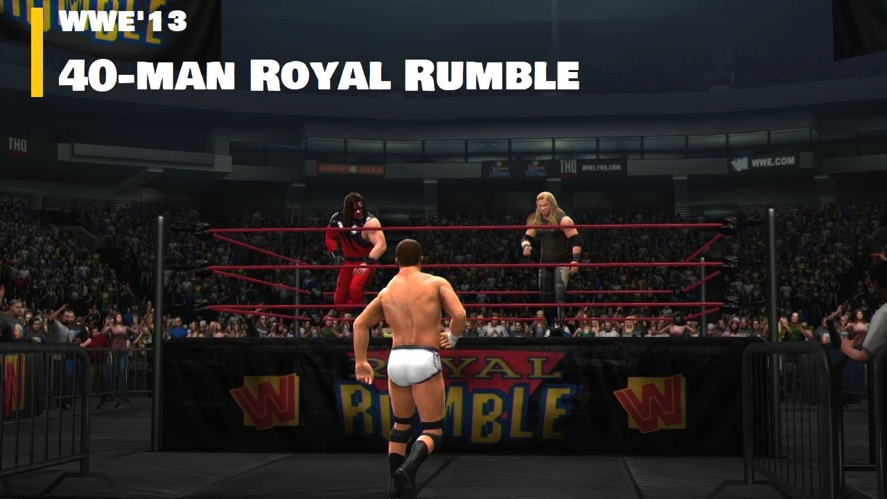 WWE'13 | 40-man Royal Rumble | 83