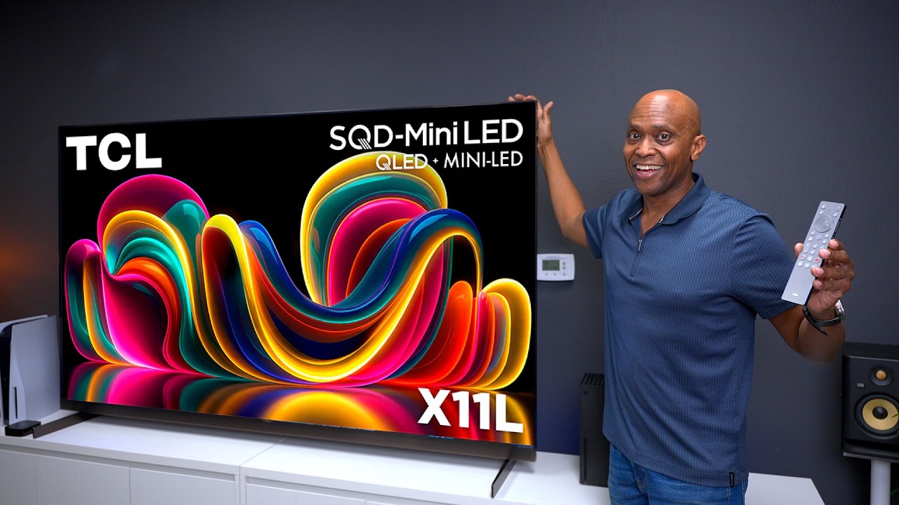 Ya está aquí el mini televisor LED TCL X11L SQD de 85 pulgadas | Desempaquetado