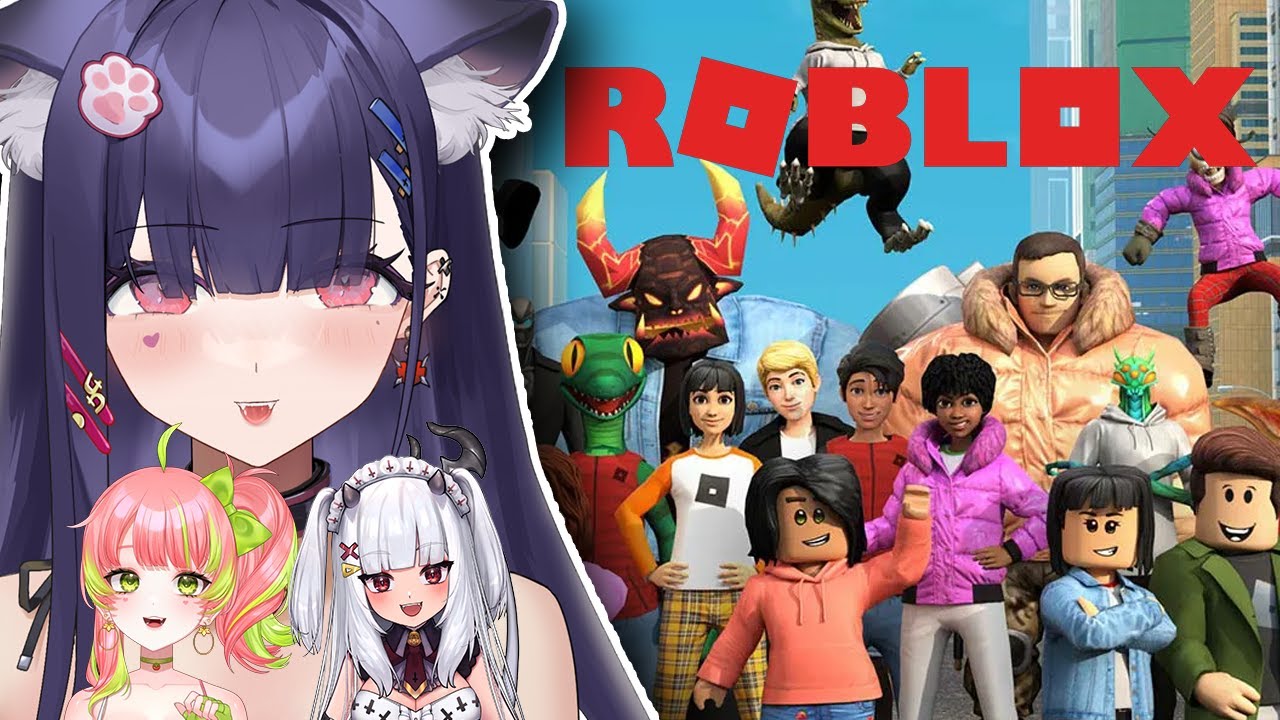 Numi Plays Roblox with Lucy and Toma