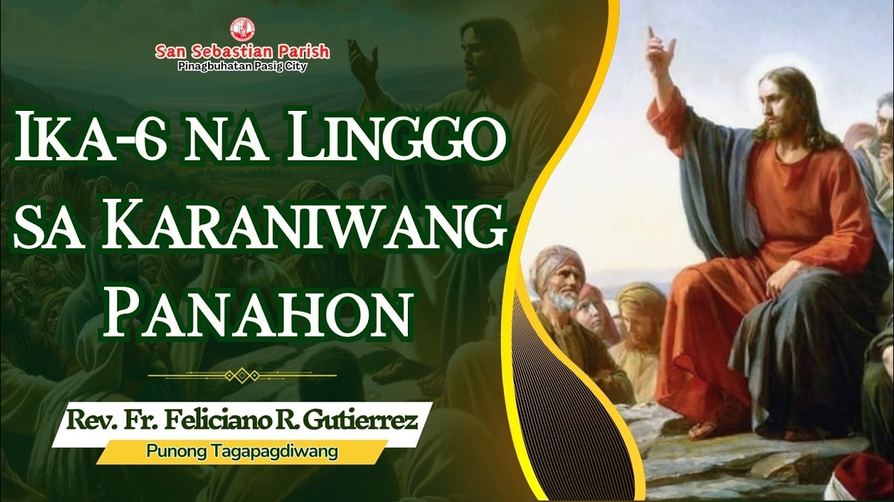 🔴𝗟𝗜𝗩𝗘 : 𝗕𝗔𝗡𝗔𝗟 𝗡𝗔 𝗠𝗜𝗦𝗔 | 𝗟𝗜𝗡𝗚𝗚𝗢 - 𝗙𝗘𝗕. 𝟭𝟱, 𝟮𝟬𝟮𝟲