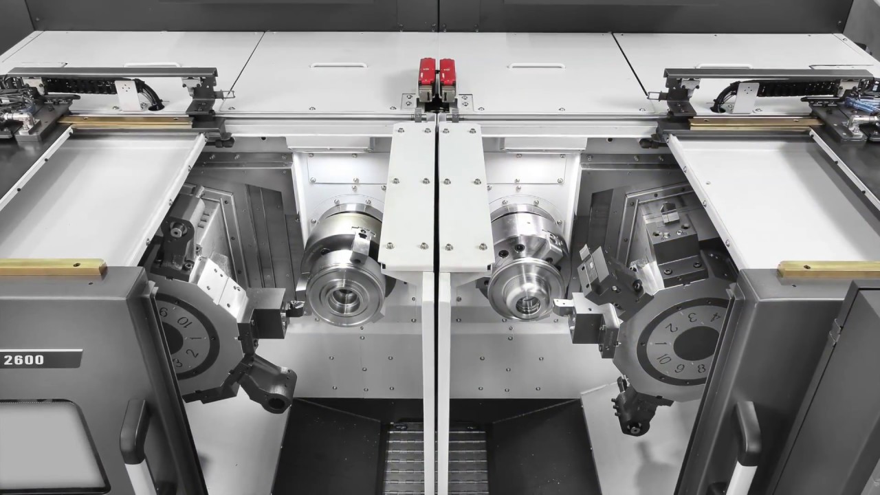 CENTRE DE TOURNAGE FRONTAL BI-BROCHE DOOSAN PUMA TW2600