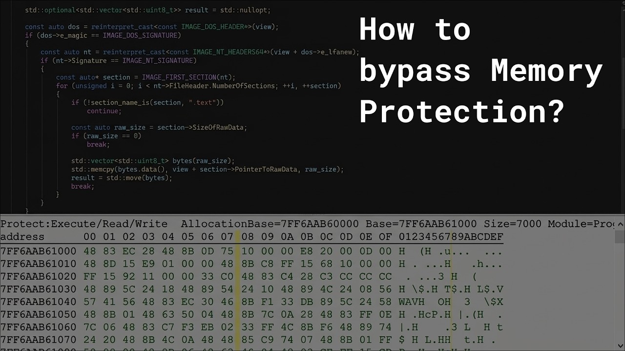 The Windows Internals is SICK... (Memory Mapping)