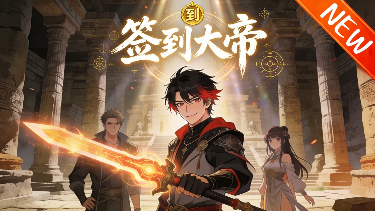💥【新番上线】《签到大帝》天才叶凡被废濒死，绑定沙雕系统，凭不靠谱奖励疯狂作死签到，终揭阴谋登顶大帝！#战斗 #anime #斗破动漫 #逆袭