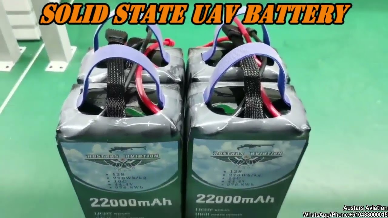Austars Aviation Solid State UAV Battery for boosting UAV efficiency!