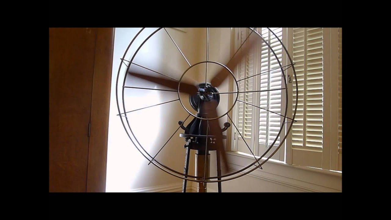 Jost's huge hot air (stirling engine) fan