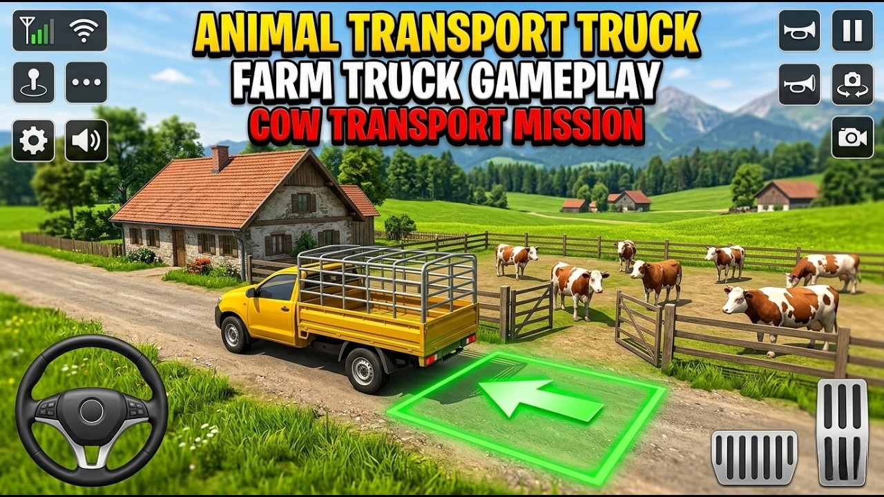 Animal Transport Simulator Gameplay Videos | Kids Fun Gameplay #KidsGaming #SimulatorGame #animal #2