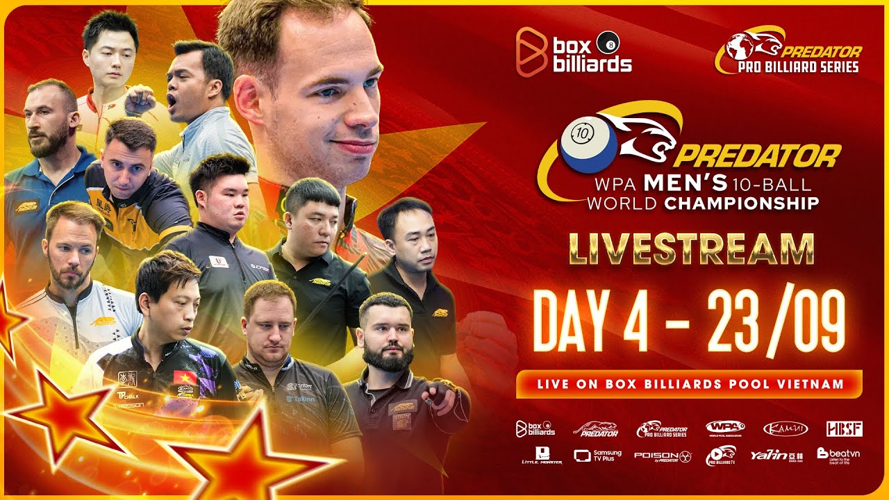 Table 6 - Mario He vs Marco Spitzky - 2025 Predator WPA Men’s 10-Ball World Championship