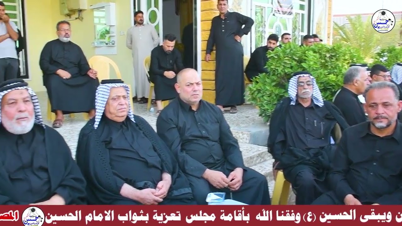 خادم الامام الحسين ابو جاسم الشمري يأتي الزمان ويذهب زمان ويبقى الحسين  وفقنا الله باقامة مجلس تعزية