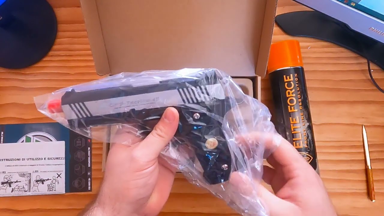 Unboxing Hi-Capa from 22QB Airsoft