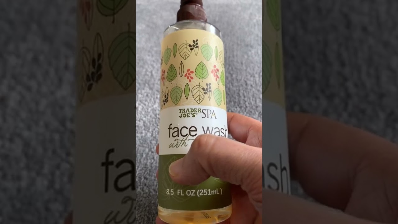 Trader Joe&rsquo;s spa face wash review
