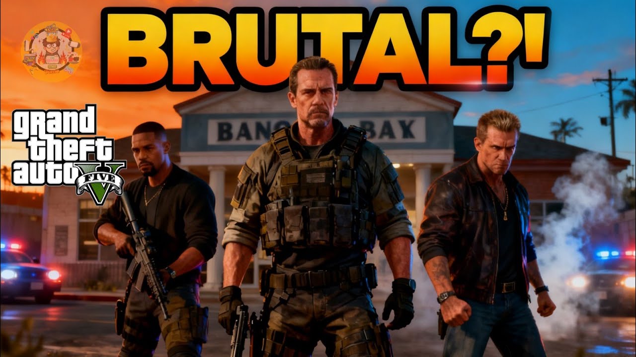 PERAMPOKAN PALING BRUTAL DIMULAI! - GTA V Part 31