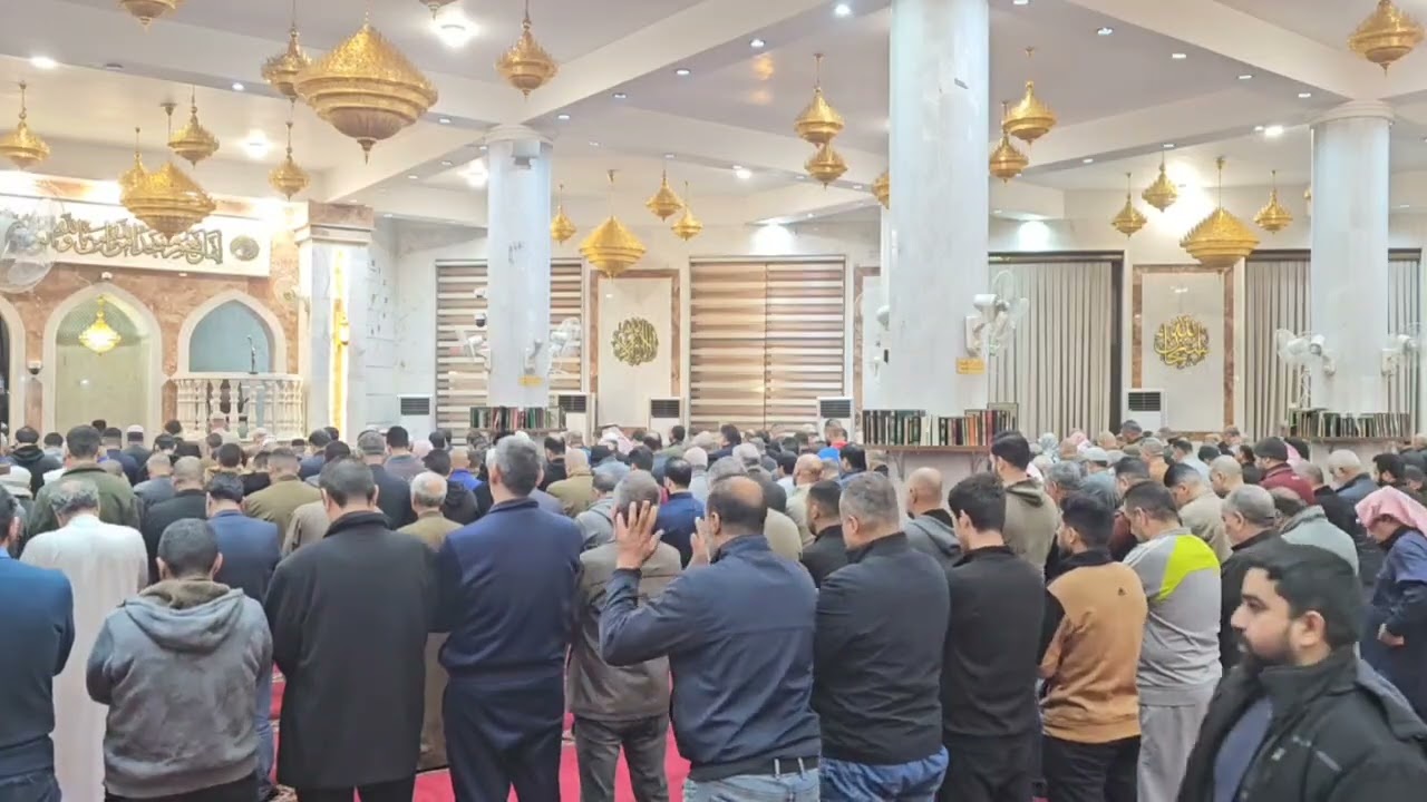 ((يوم لا ينفع مال ولا بنون)) تلاوة مؤثرة من صلاة العشاء للشيخ ميثم القيسي في جامع خالد بن الوليد 