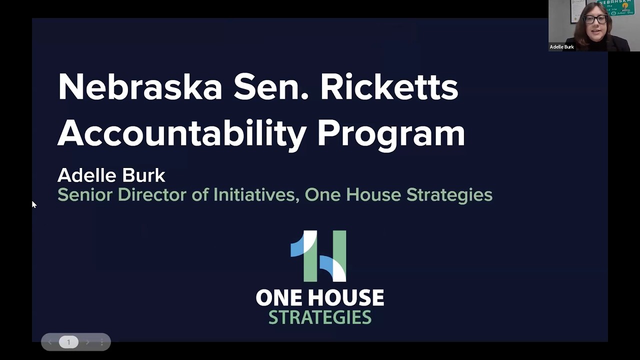 31st Street Fundraiser - Nebraska - Hold Senator Pete Ricketts Accountable in November 2026