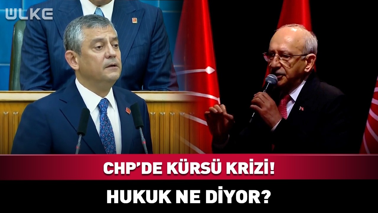 CHP'de K&uuml;rs&uuml; Krizi! Hukuk Ne Diyor?