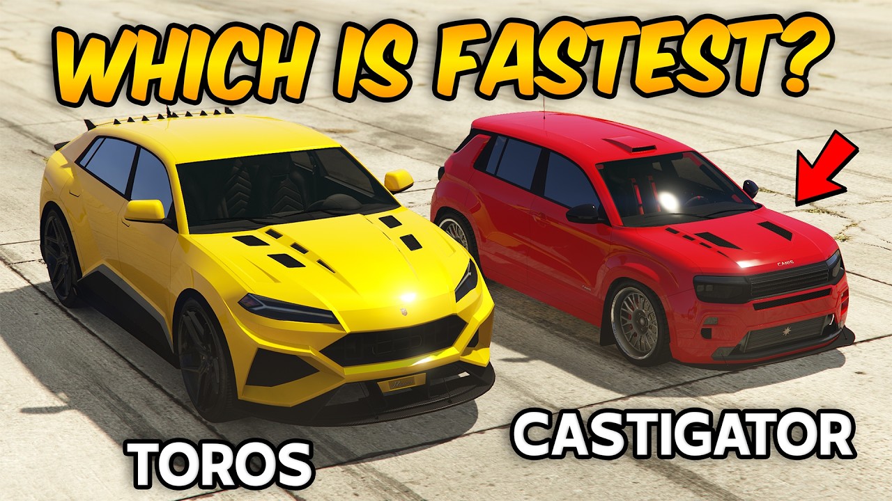 GTA Online - Castigator VS Toros (Which is Fastest?) | SPEED TEST
