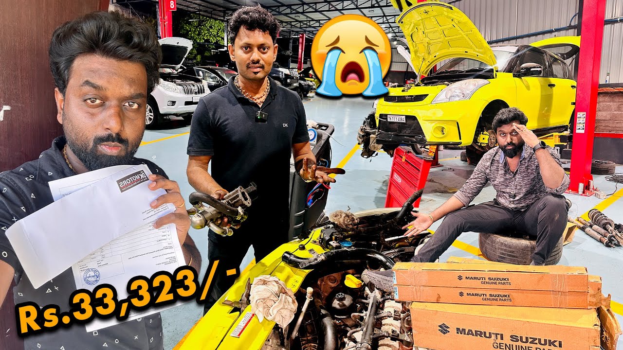 Leo! Swift Car Suspension Change and EGR Cleaning | Saai Dk Motors
