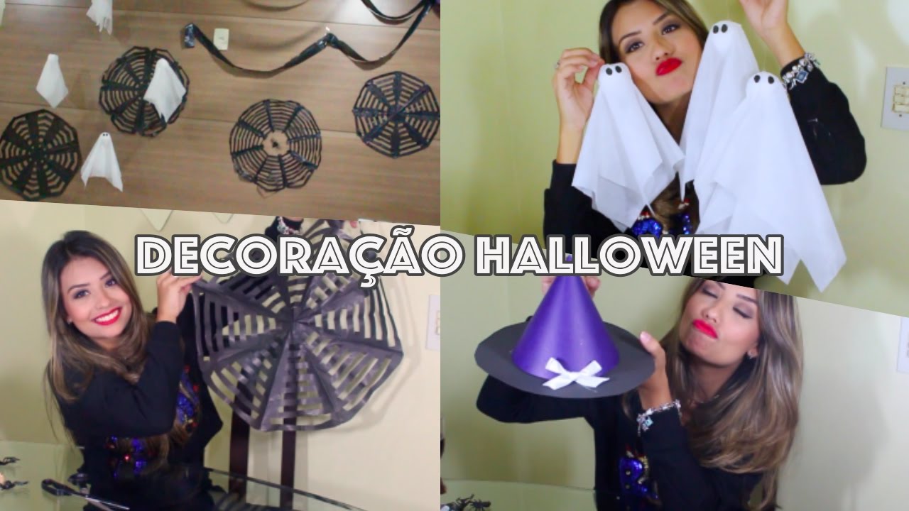 Faça você mesmo: Decoração de Halloween: Simples, Barata e Linda!