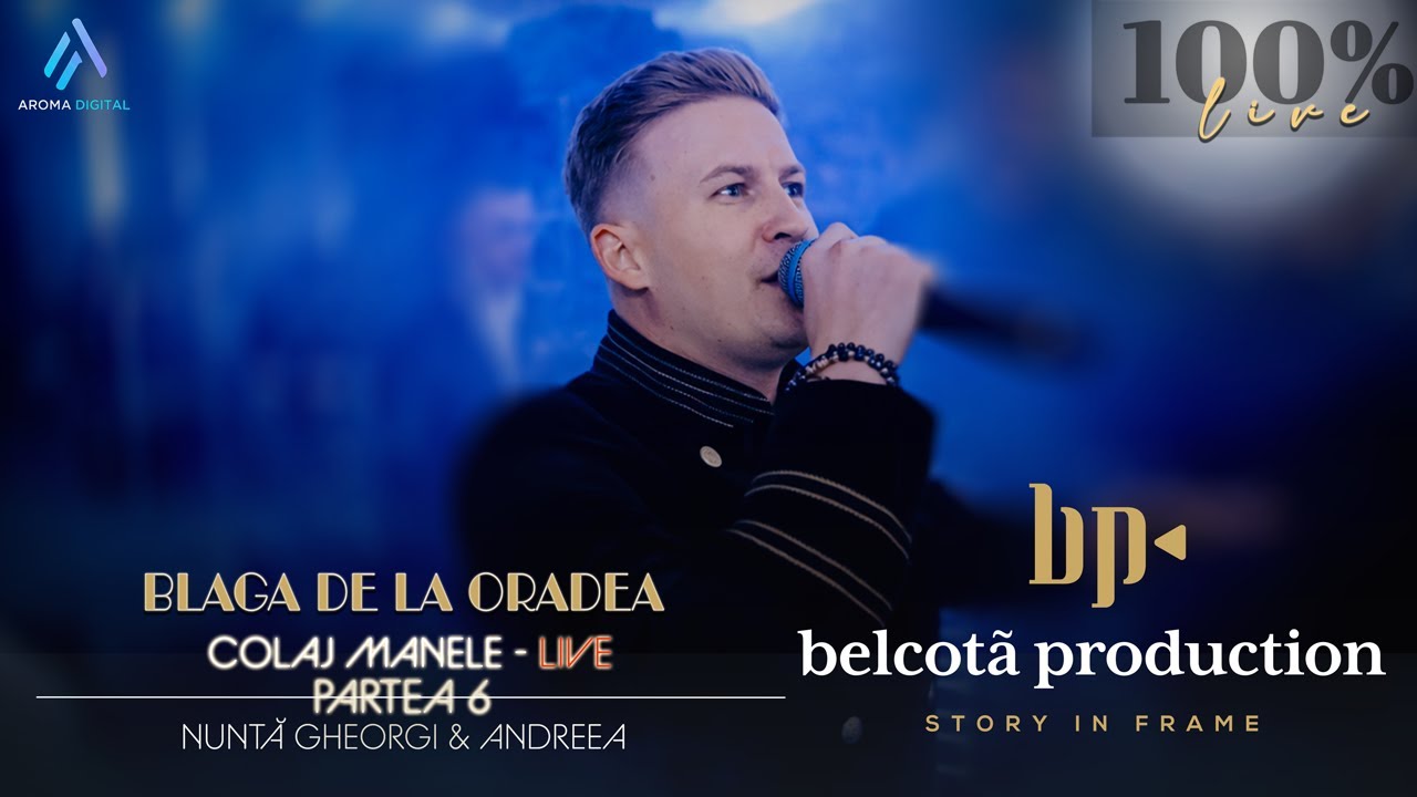 Blaga de la Oradea - Colaj Manele | Partea 6 | Nunta Gheorgi & Andreea