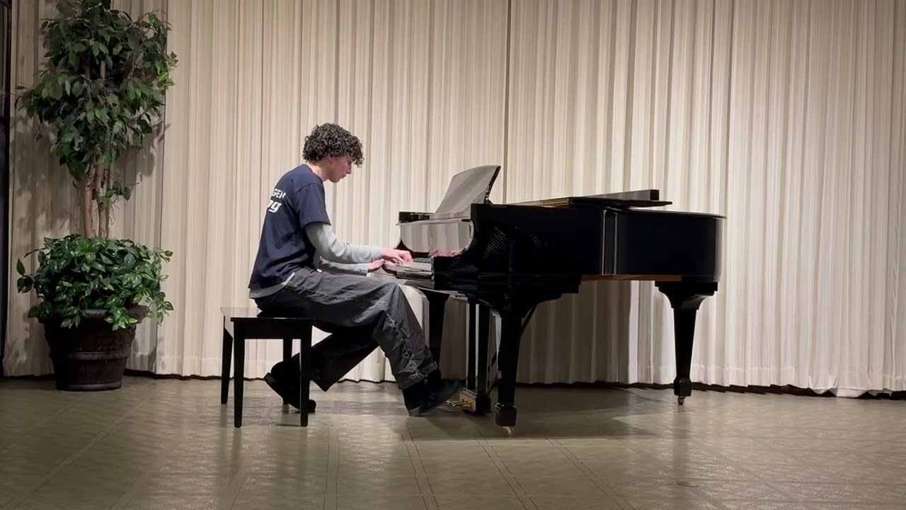 Alexander Jones Piano Audition