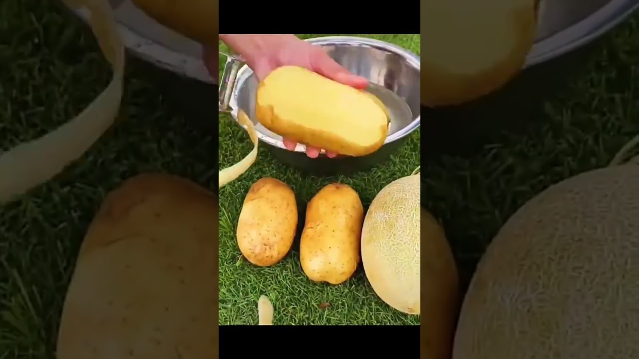 Descascador INOX Legumes Frutas Dupla L&acirc;mina M&oacute;vel 2 Em 1