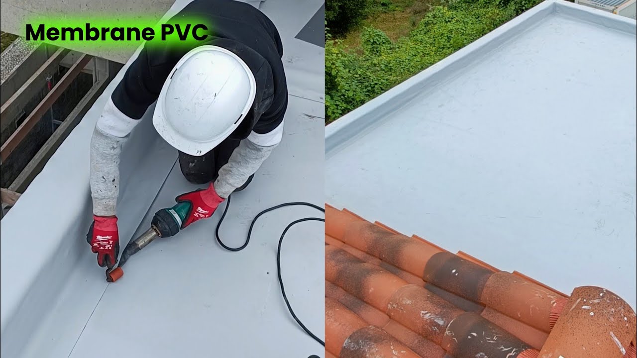 60 m² membrane PVC + isolation polyurethane de A ➡️ Z / antinfiltration