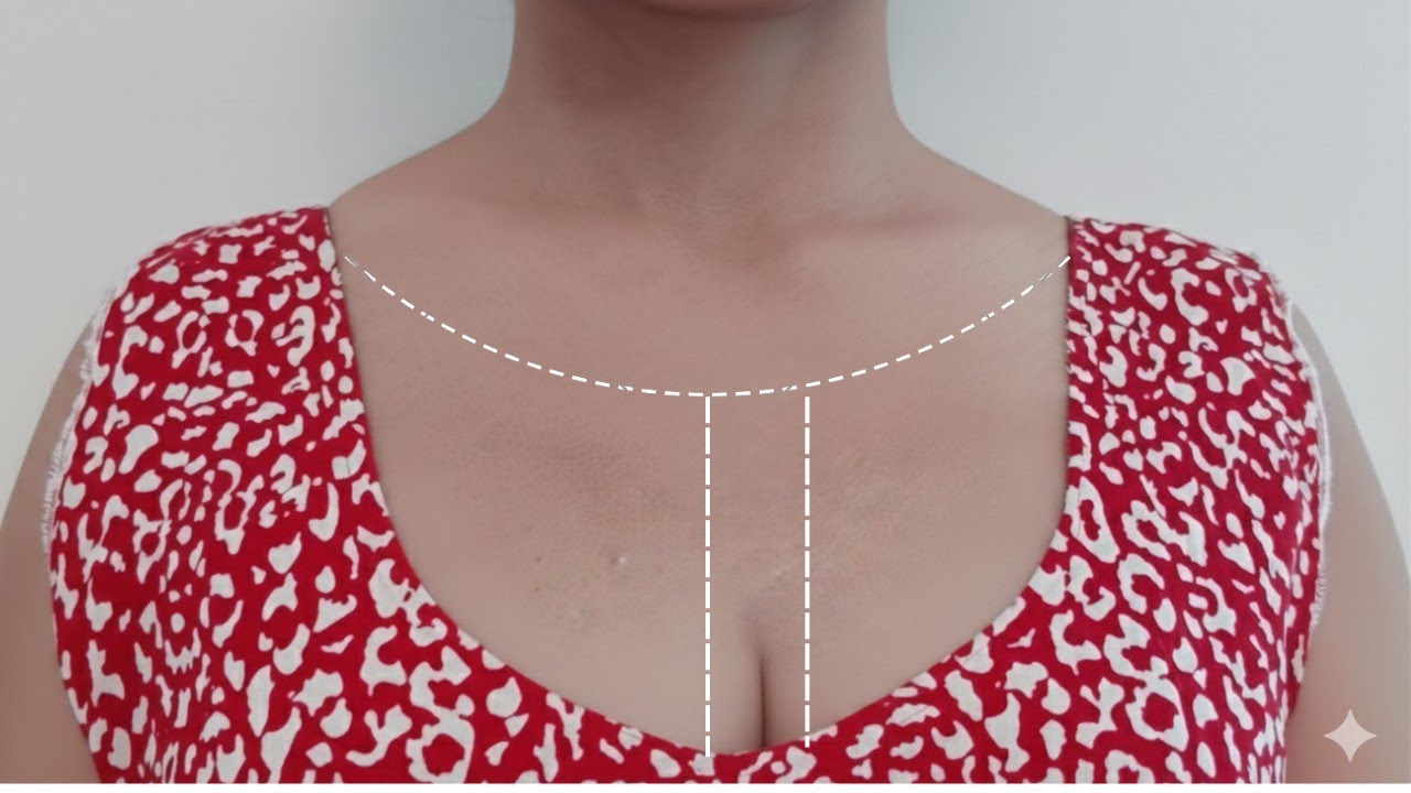 How to Neatly Fit Wide Necklines — Clean, Easy & Practical
