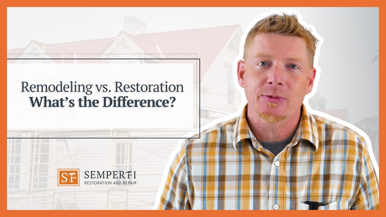 Remodeling vs Renovations with Aaron Gogolin | Semper Fi Restoration and Repair