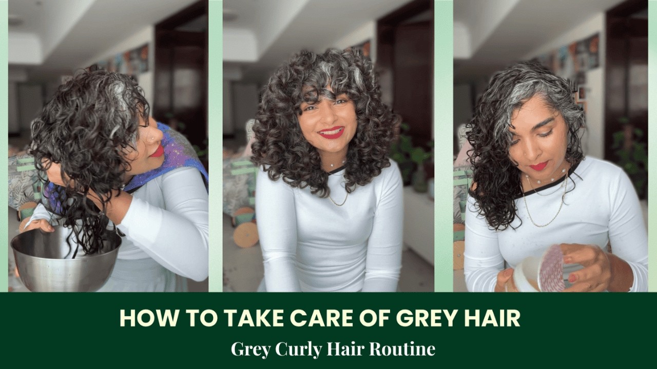 Grey Curly Hair Explained | How to Stop Dryness, Frizz & Yellowing