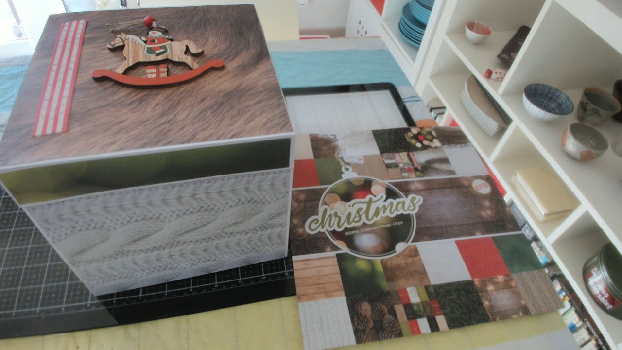 TUTO CALENDRIER DE L’AVENT, TOUT ACTION, MODEL TRÈS ORIGINAL SCRAPBOOKING