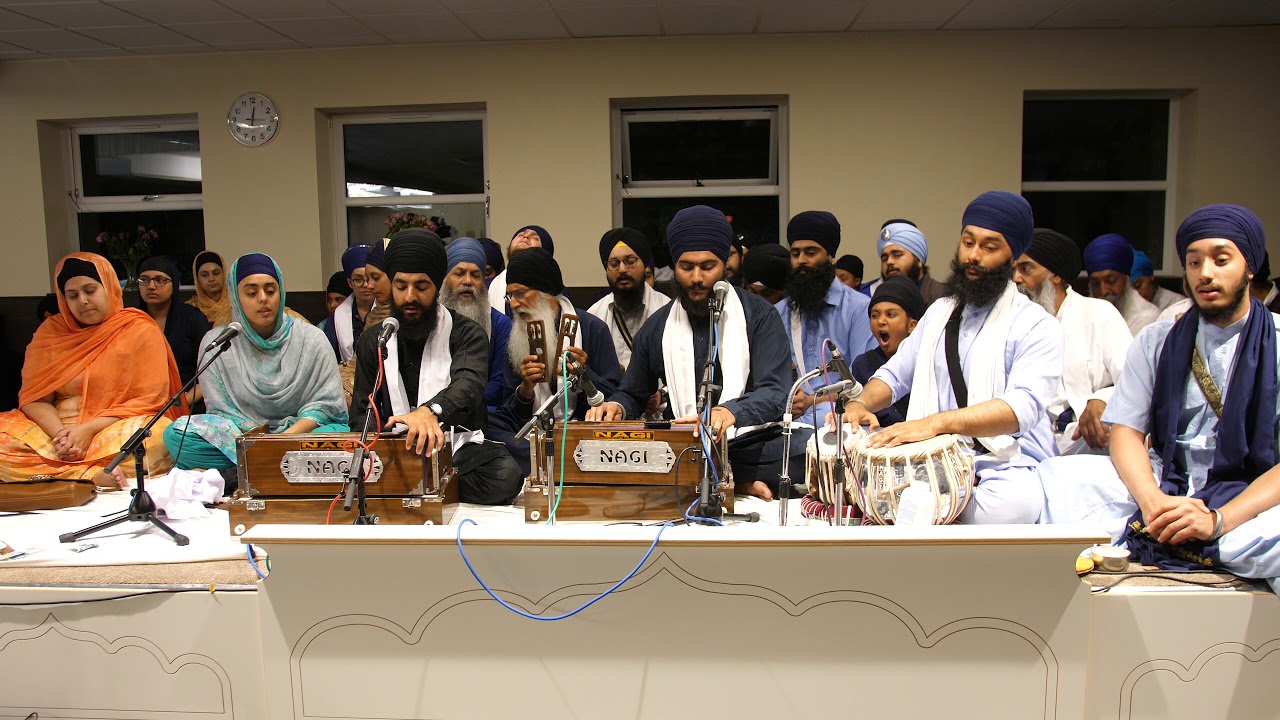 4K - AKJ Birmingham July Smagam 2019 - Rainsbhai - Bhai Bikramjit Singh Garhi