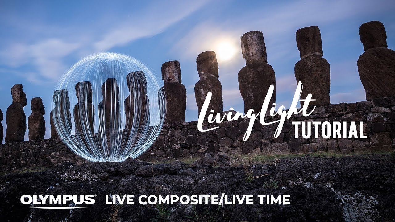 Easter Island Tongariki Live composite / Live Time