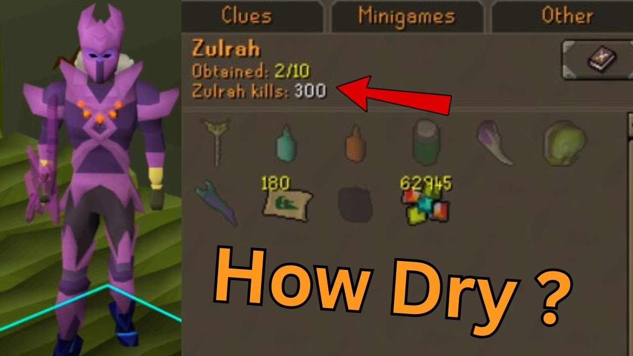 Goodbye Mid Game #1 &ndash; X KC DRY at Zulrah (Ironman)