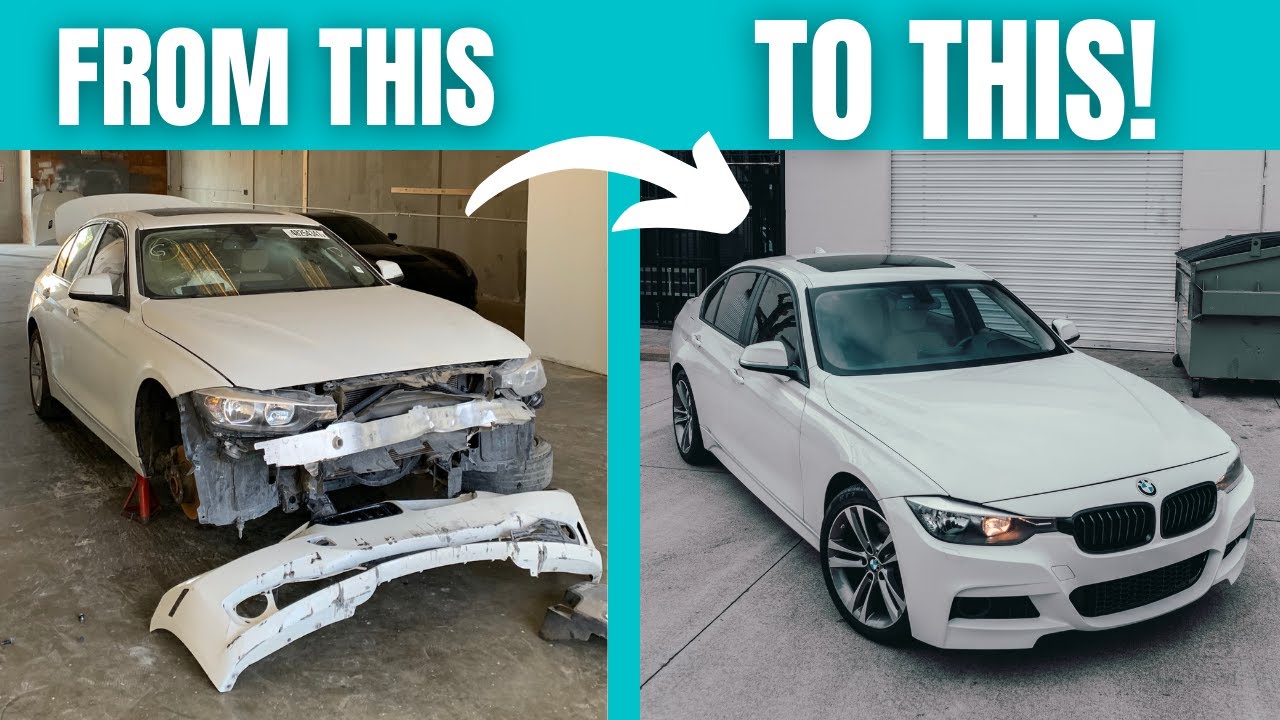 ВОССТАНОВЛЕНИЕ BMW F30 ЗА 10 МИНУТ!
